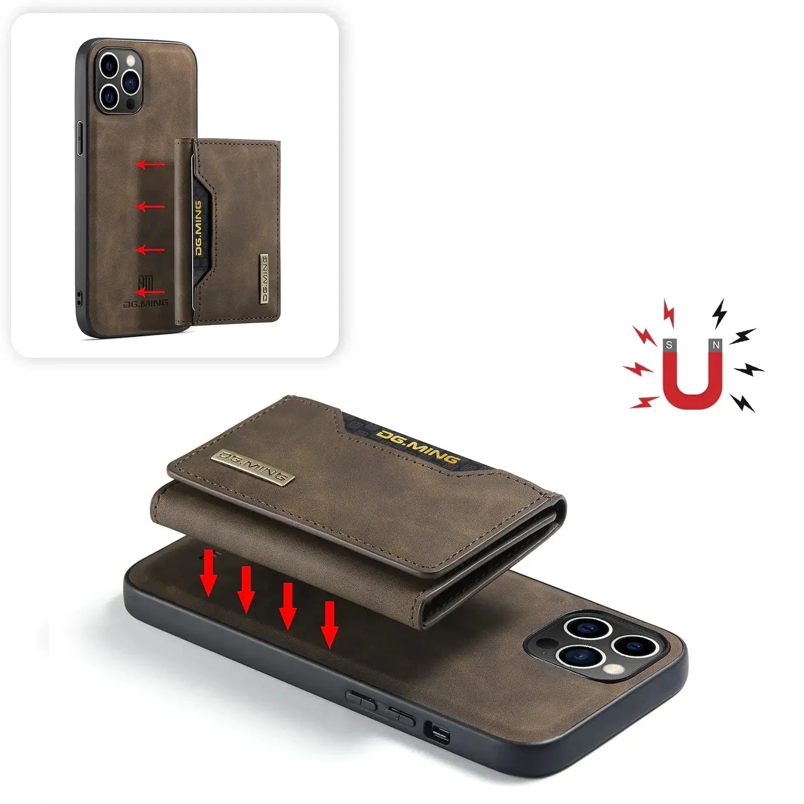 Magnetic Wallet Phone Case