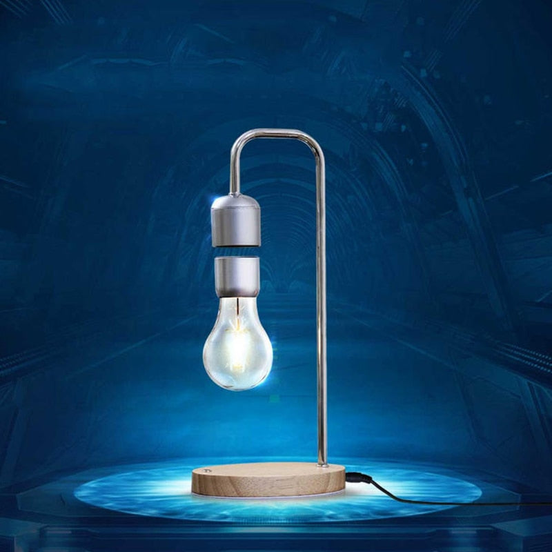 Magnetic levitation lamp