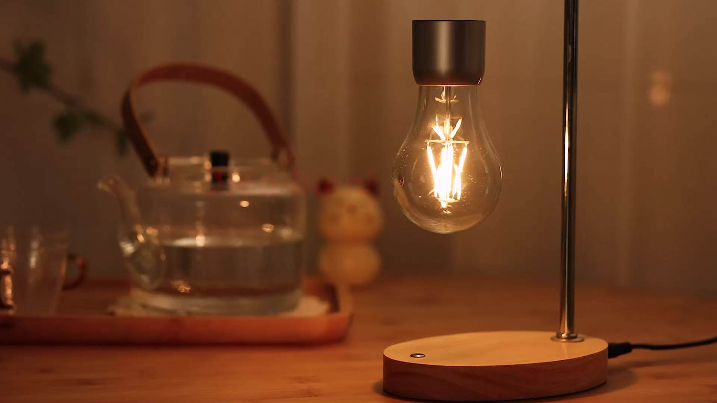 Magnetic levitation lamp
