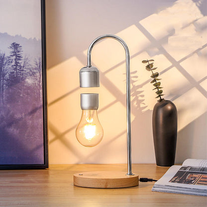 Magnetic levitation lamp