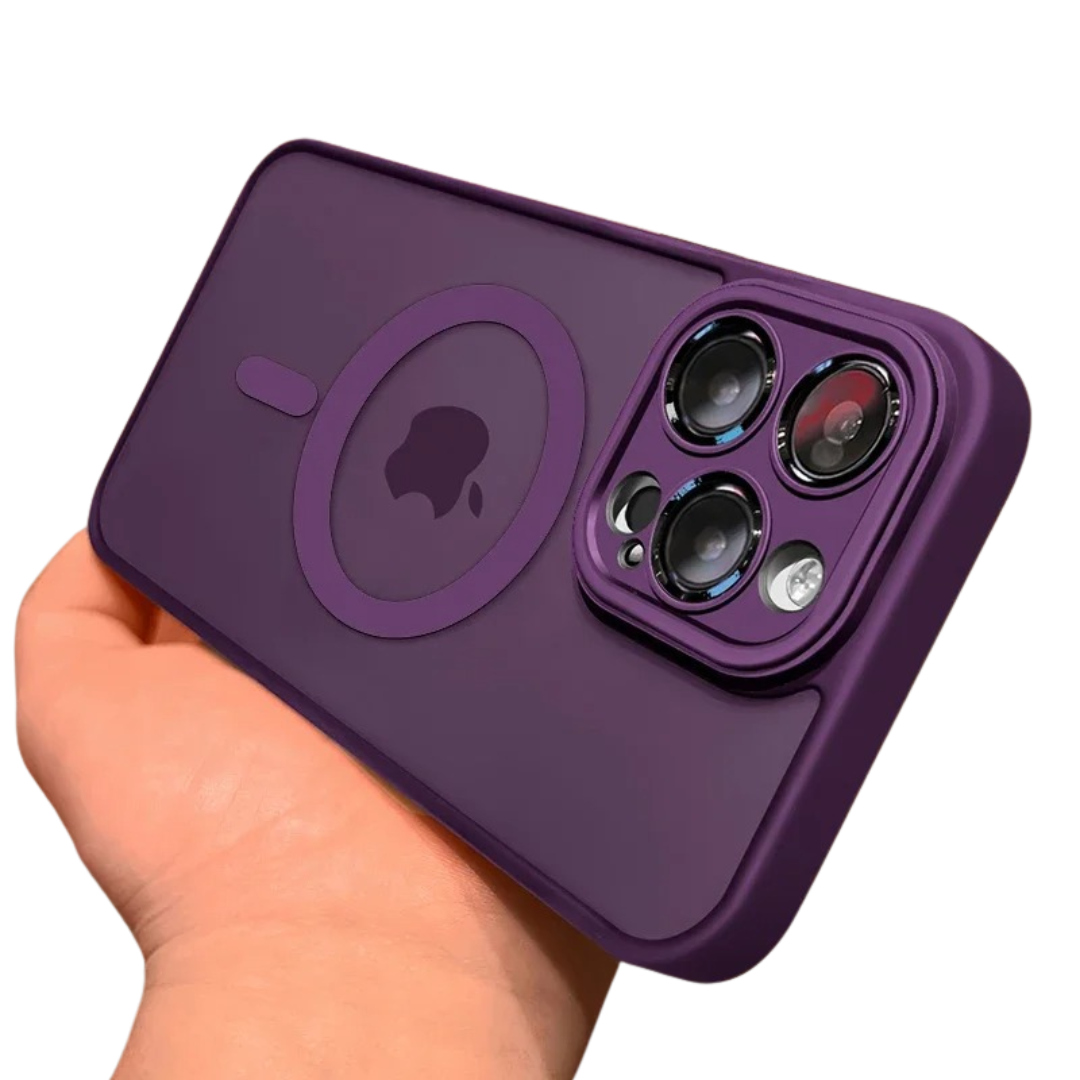 Magnetic shockproof case for iPhone