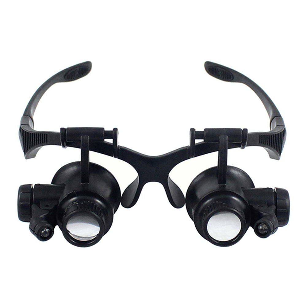 Magnifying Glasses With Adjustable Illumination For Precision Work Plastic