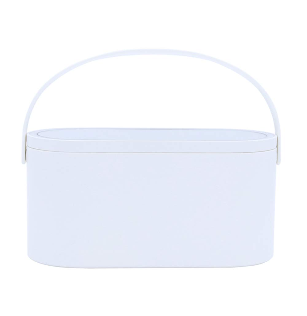 Make-up organiser with mirror