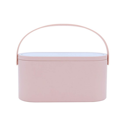 Make-up organiser with mirror