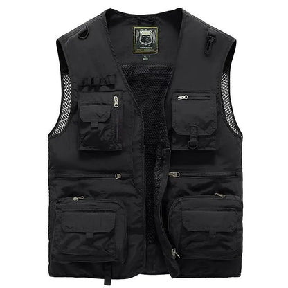 Male Sleeveless Outdoor Vest Functional High Quality Fabric