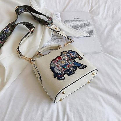 Mandala Embroidered Bag