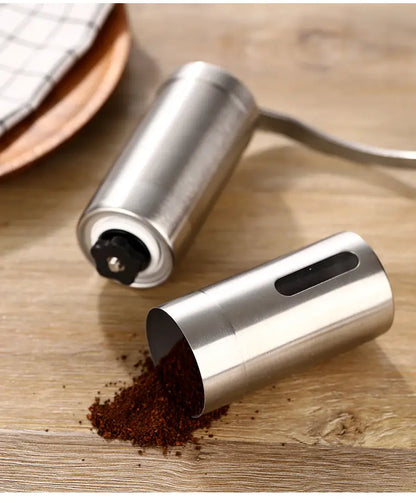 Manual stainless coffee grinder