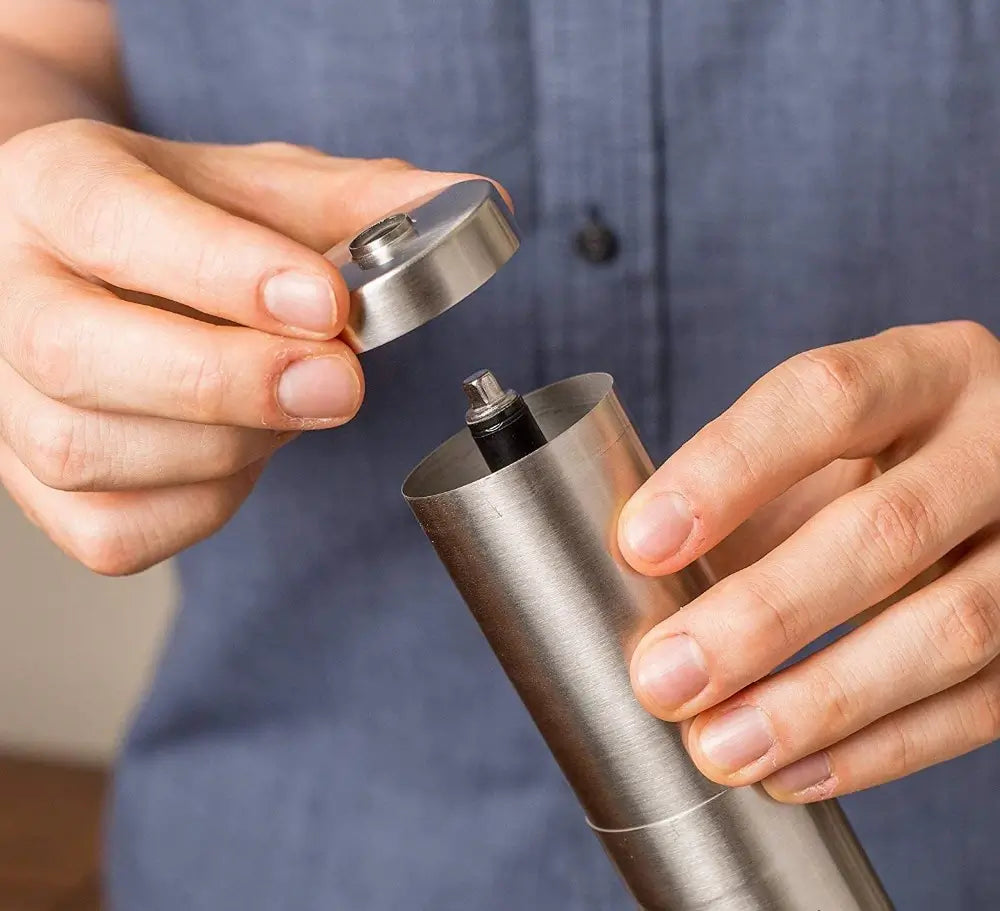 Manual stainless coffee grinder