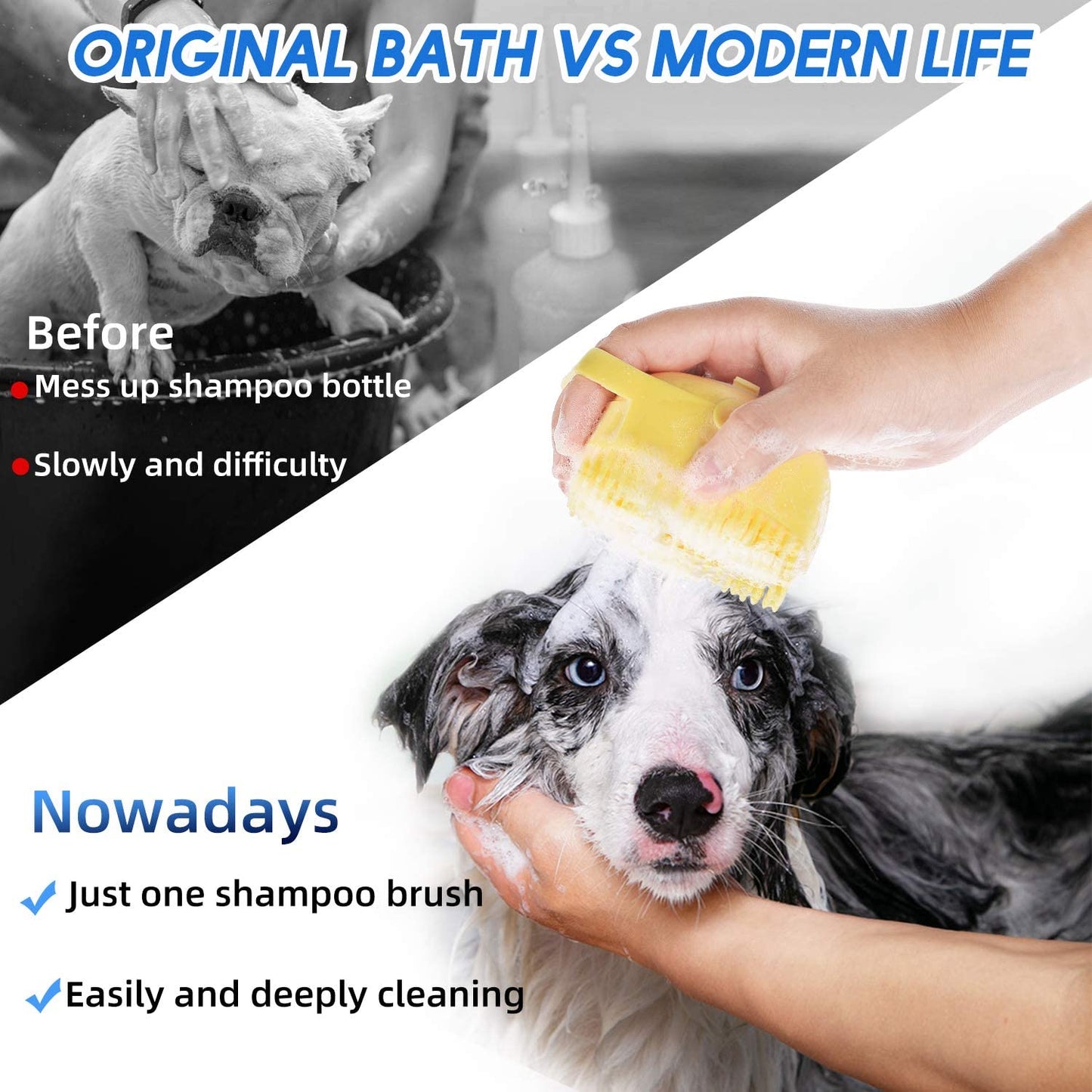Massage brush for Dogs