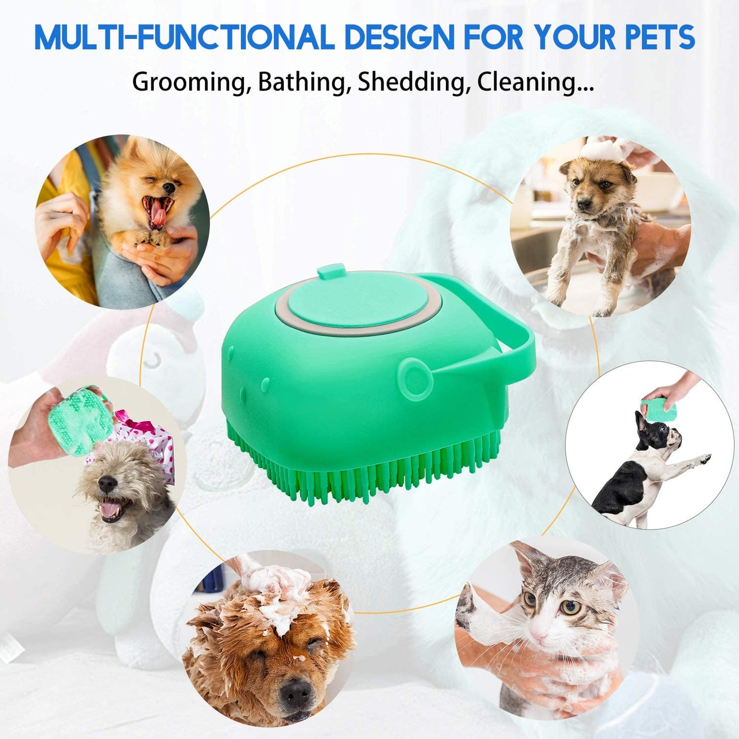 Massage brush for Dogs