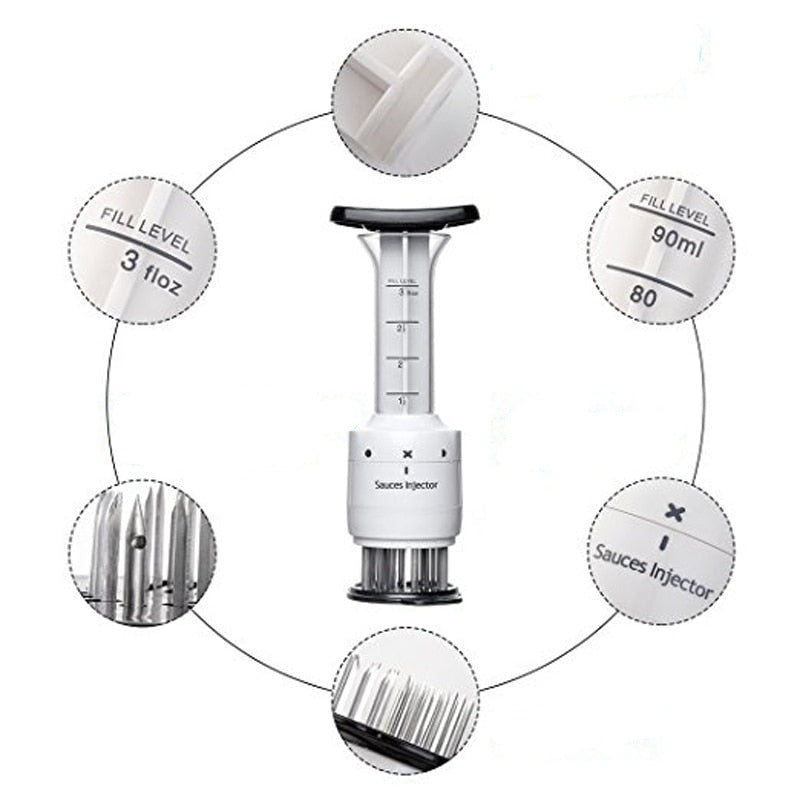 Meat tenderiser Marinade Injector