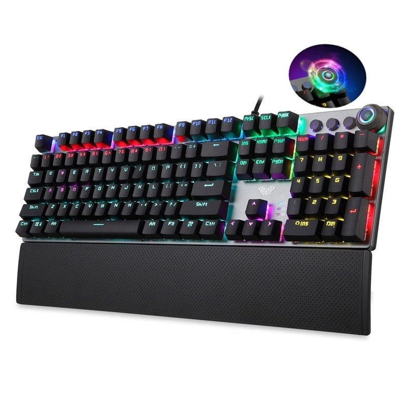 Mechanical wired gaming keyboard