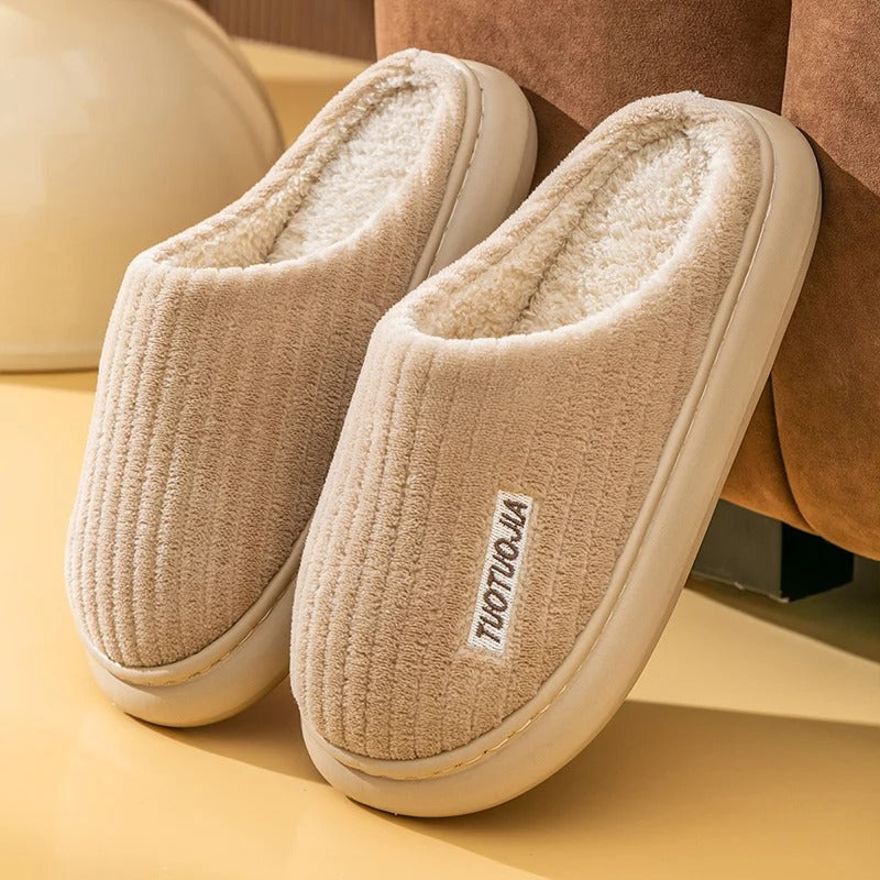 Memory foam Fluffy Plush slippers