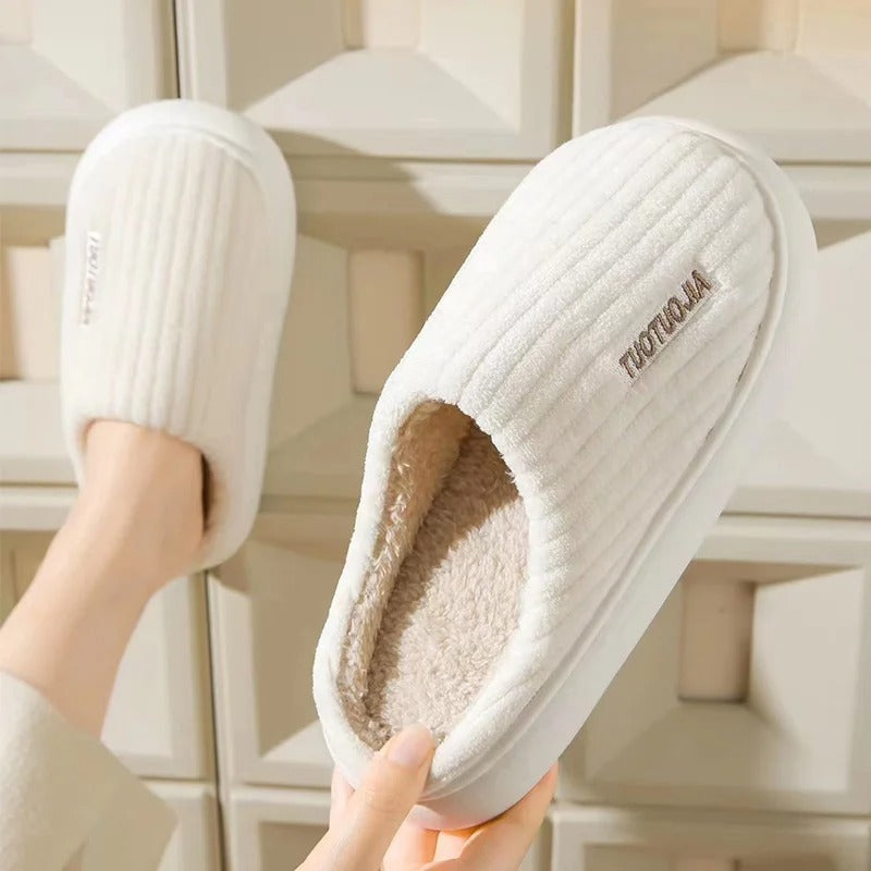 Memory foam Fluffy Plush slippers
