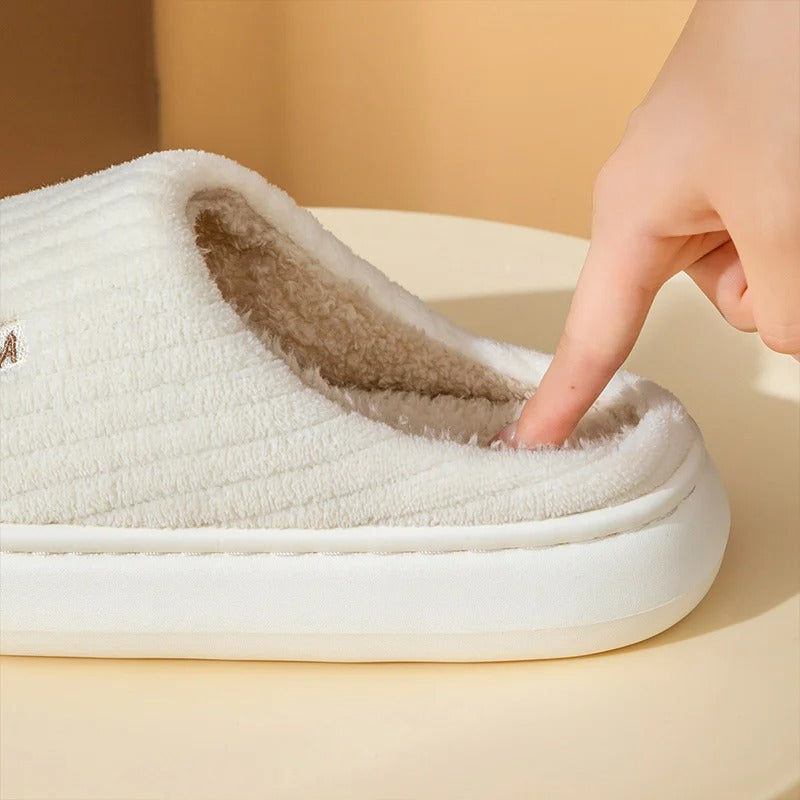 Memory foam Fluffy Plush slippers
