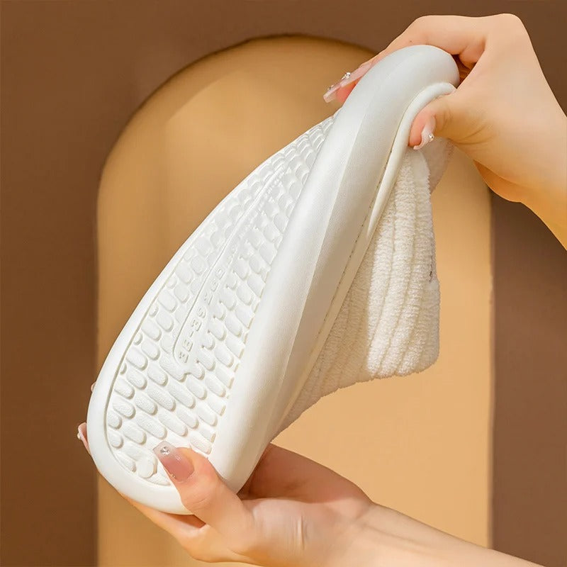 Memory foam Fluffy Plush slippers