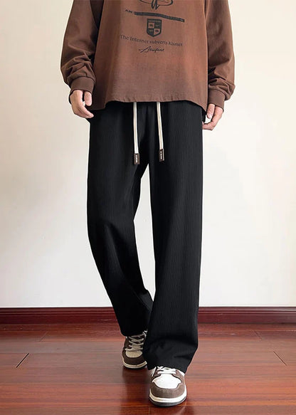 Men's Casual Pants Oversized Pockets Corduroy Style 1