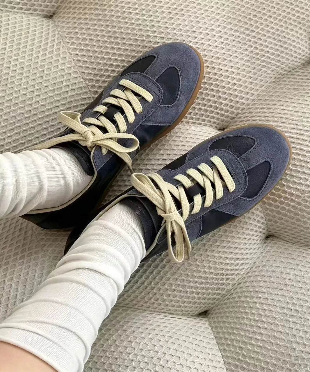 Men's Casual Sneakers Lace-Up Design 4