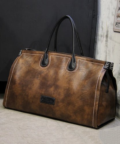 Men's Duffel Bag Retro Large Capacity 0