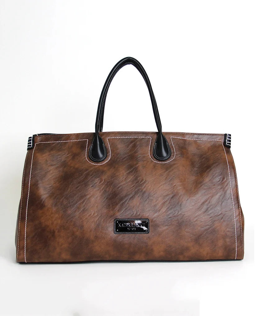Men's Duffel Bag Retro Large Capacity 4