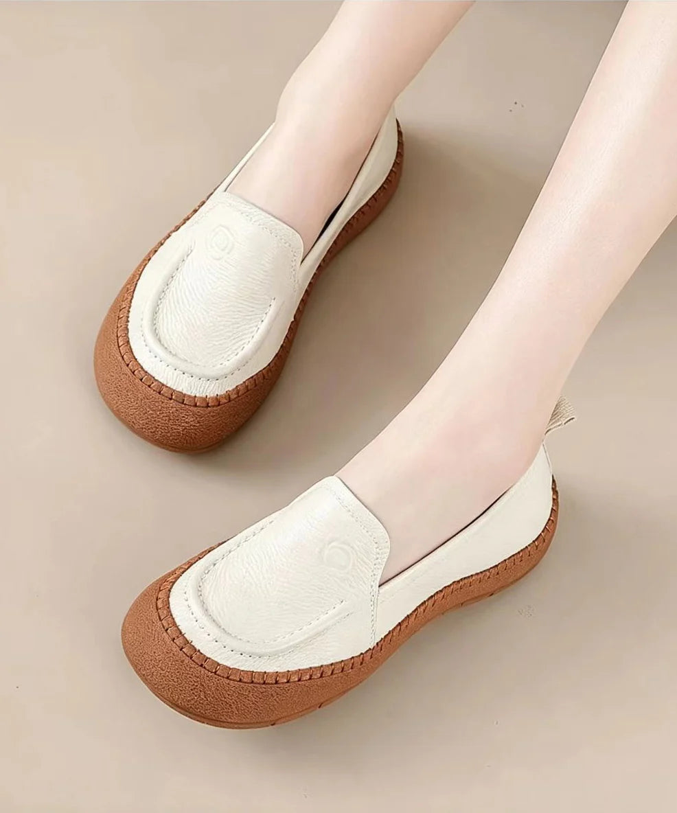 Men's Loafers Embossed Floral Casual Style 1