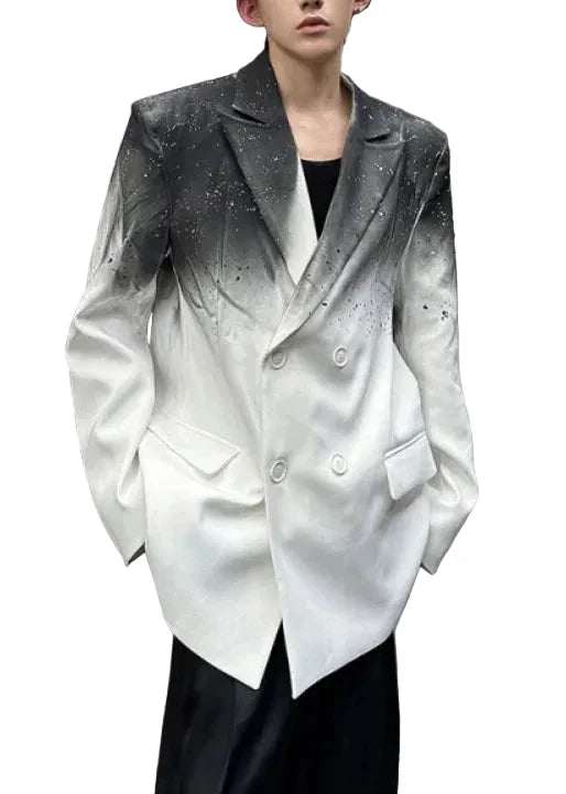 Men's Oversized Jacket Tie Dye Style 0