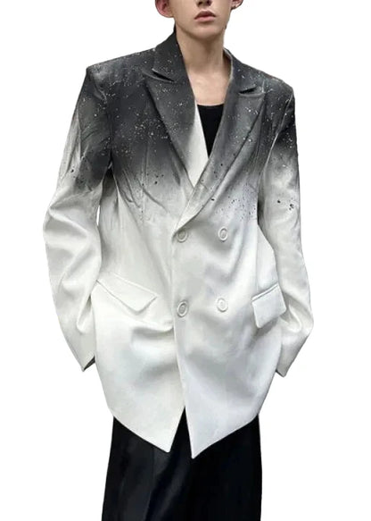 Men's Oversized Jacket Tie Dye Style 0