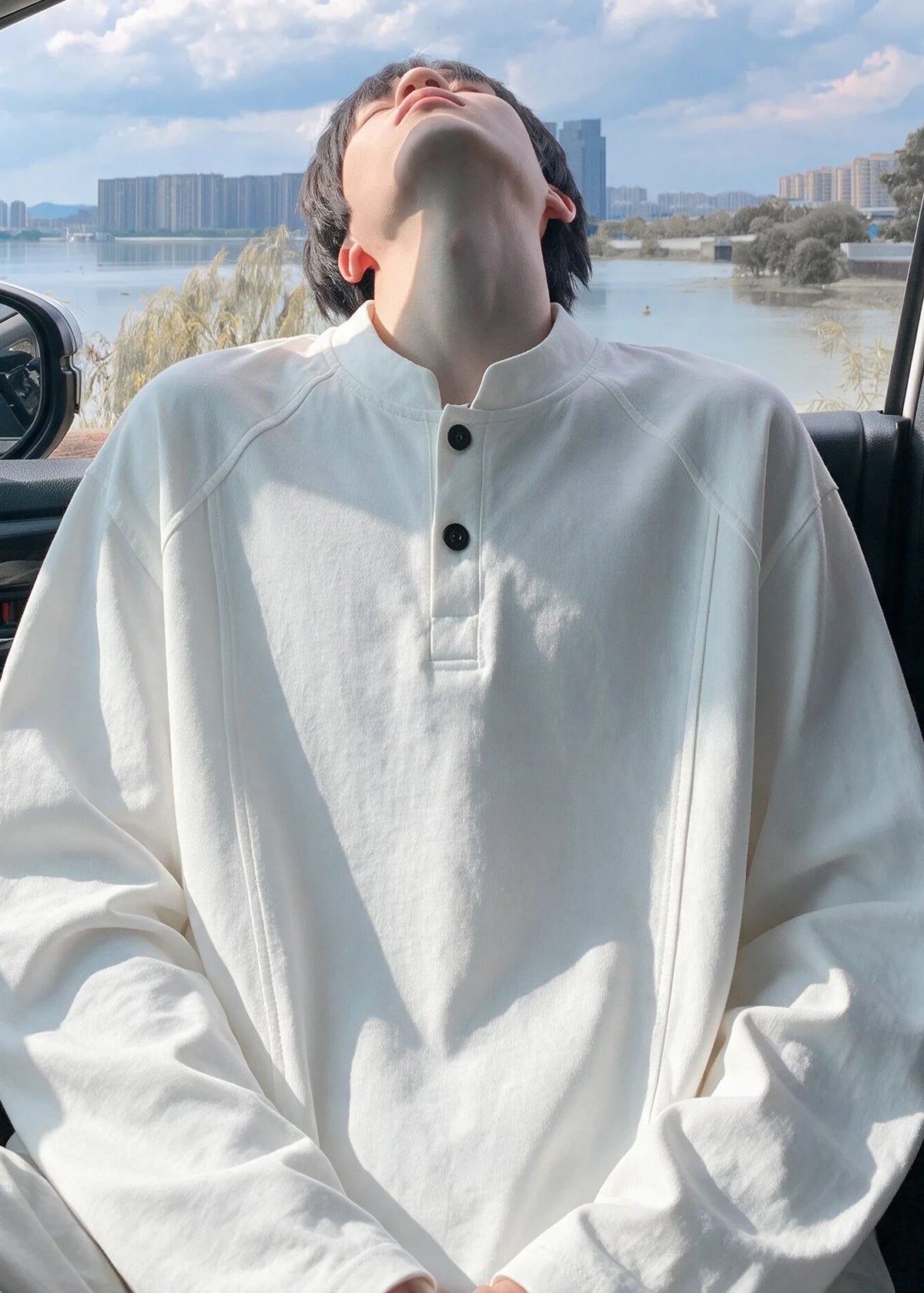 Men's Oversized T-Shirt Casual Fall Style 0