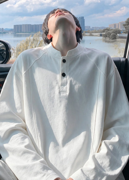 Men's Oversized T-Shirt Casual Fall Style 0