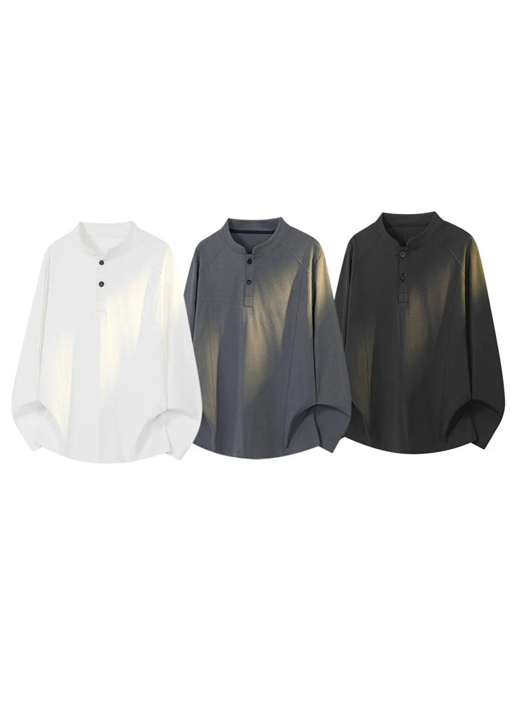 Men's Oversized T-Shirt Casual Fall Style 4