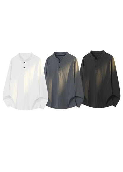 Men's Oversized T-Shirt Casual Fall Style 4
