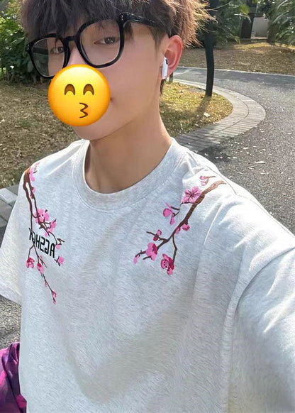 Men's Oversized T-Shirt Printed Casual Summer Style 2