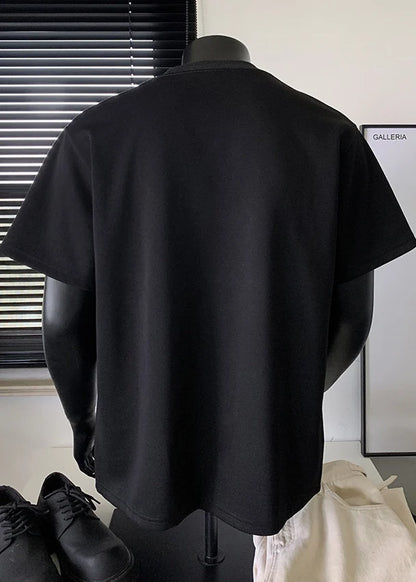 Men's T-Shirt O-Neck Casual Summer 4