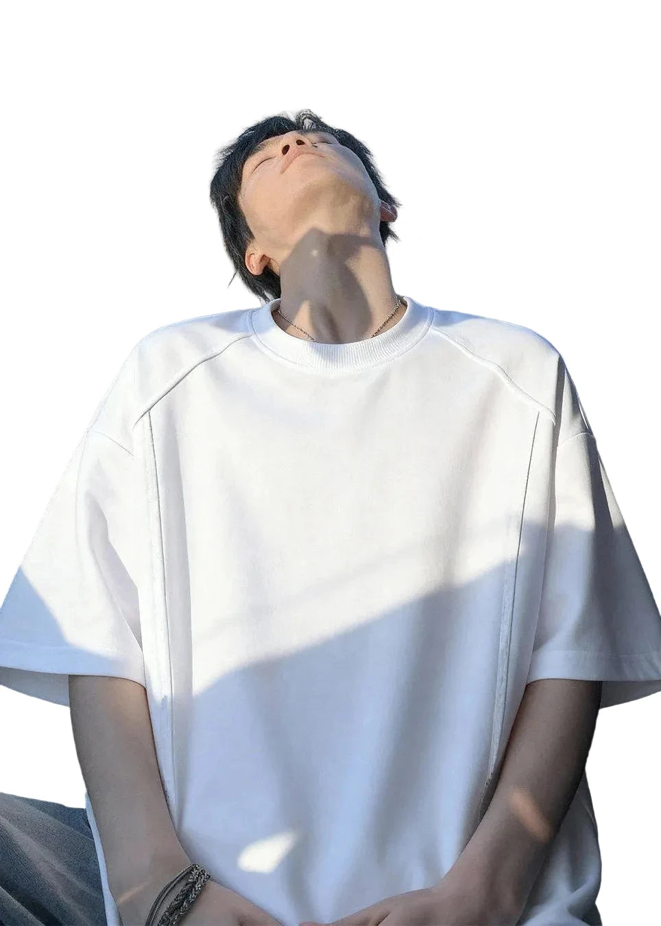 Men's T Shirt Oversized Half Sleeve Casual 0
