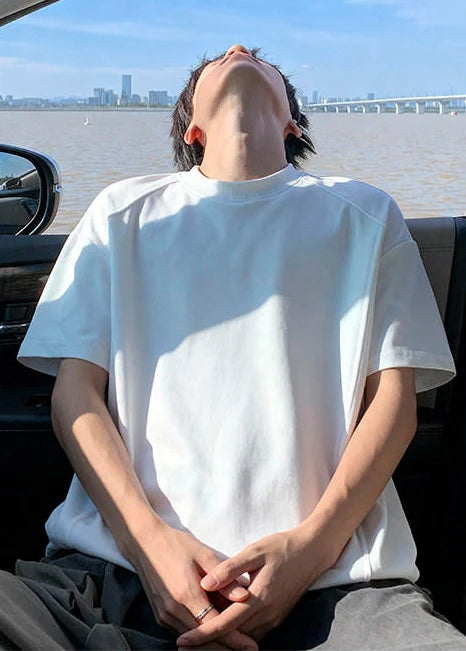 Men's T Shirt Oversized Half Sleeve Casual 3