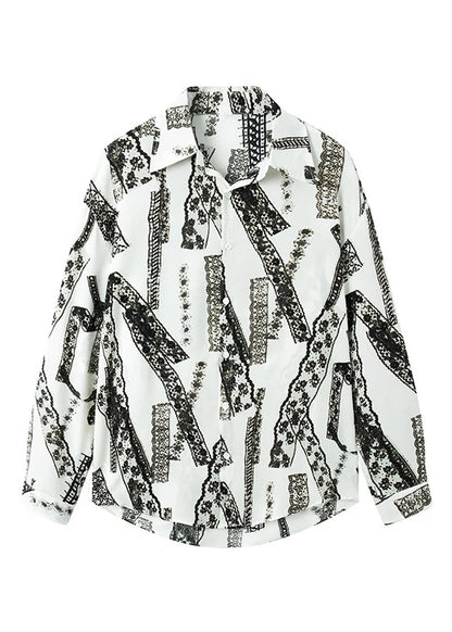 Men's T Shirt Oversized Print Casual Untucked Style 4