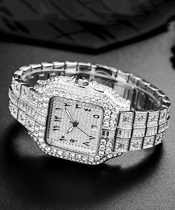 Men's Watch Stainless Steel Zircon Design 0