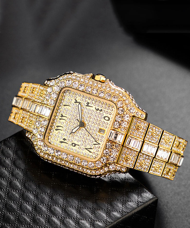 Men's Watch Stainless Steel Zircon Design 3