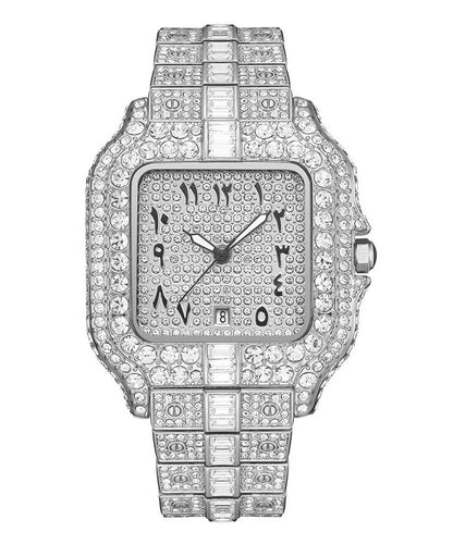 Men's Watch Stainless Steel Zircon Design 4