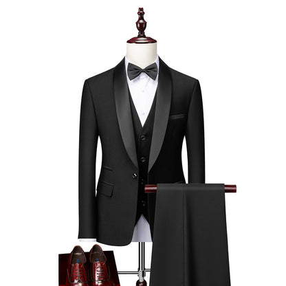 Men's 3-piece Suit Slim Fit Blazer, Vest Pants