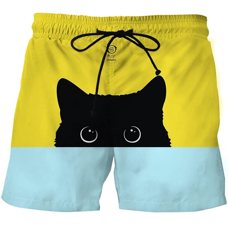 Men's 3D Pattern Shorts