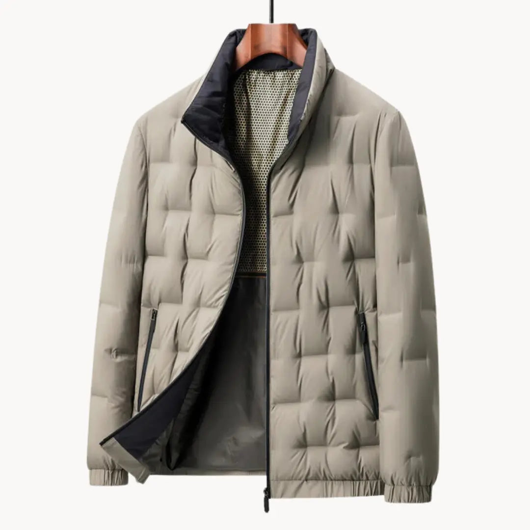 Men's All-Weather Jacket With Minimalist Design