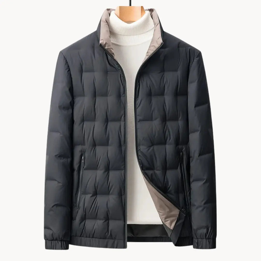Men's All-Weather Jacket With Minimalist Design