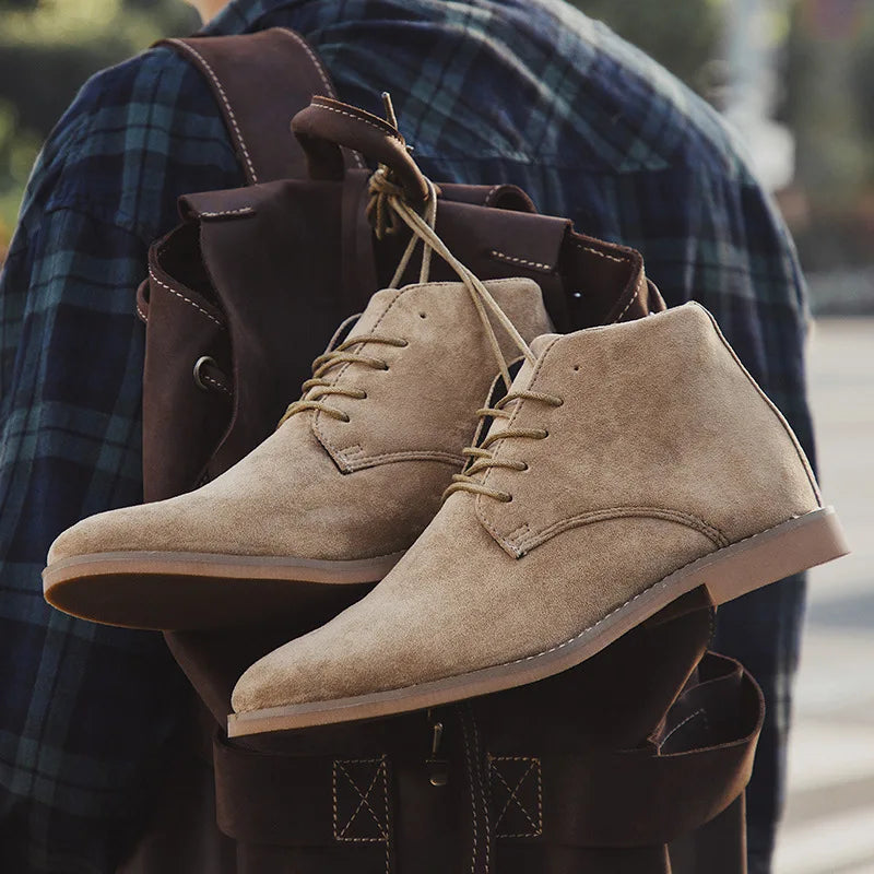 Men's Ankle Boots Stylish and Durable