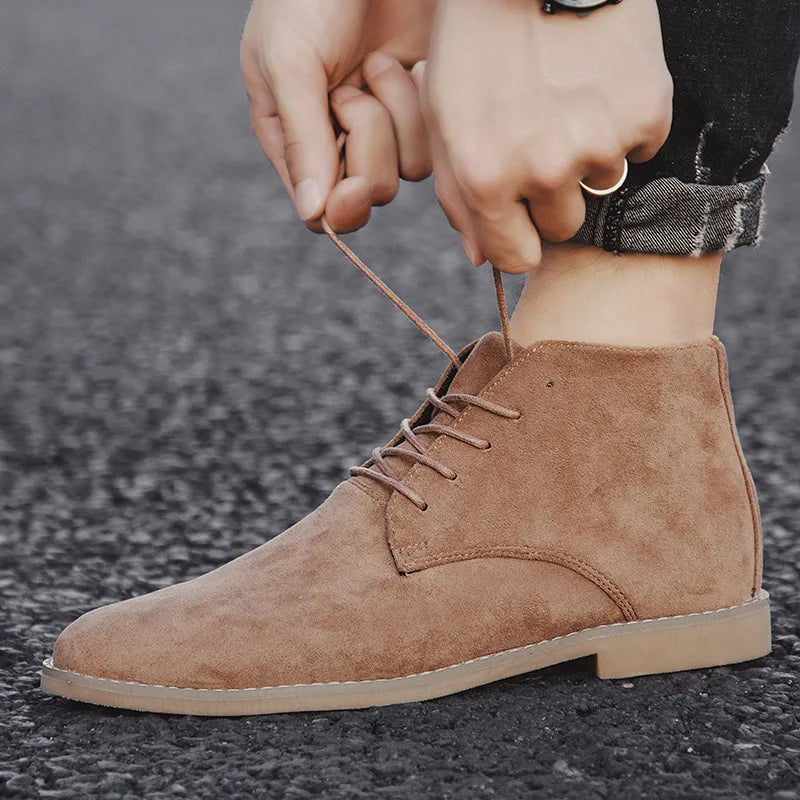 Men's Ankle Boots Stylish and Durable