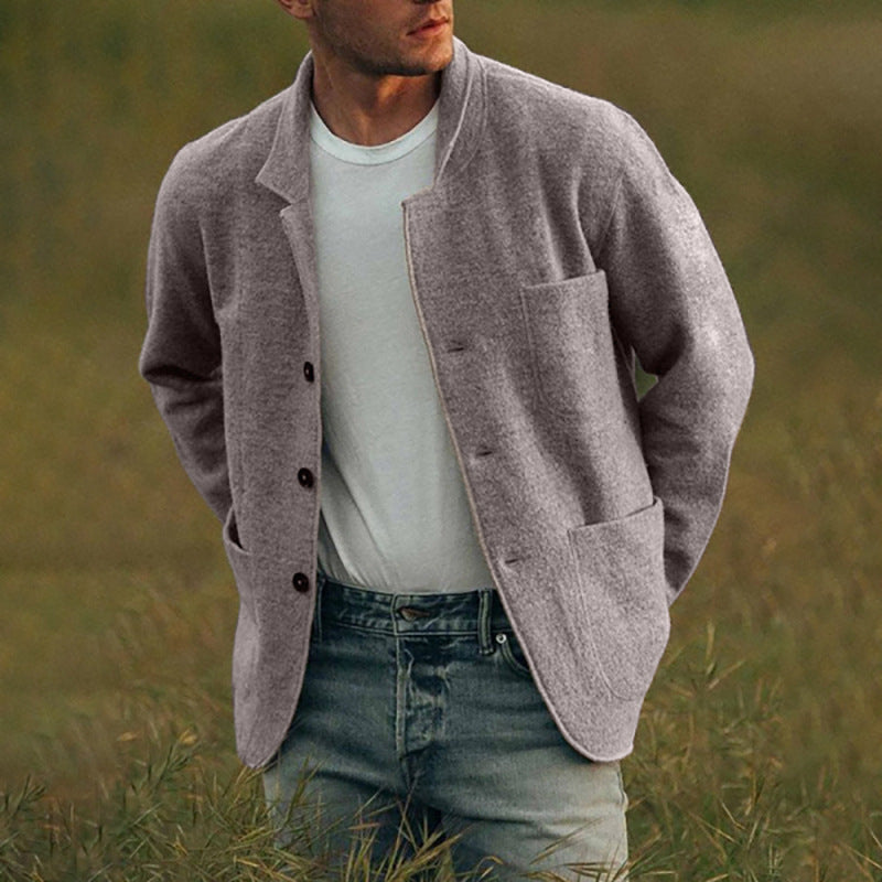 Men's Blazer Casual Breathable Polyester Style