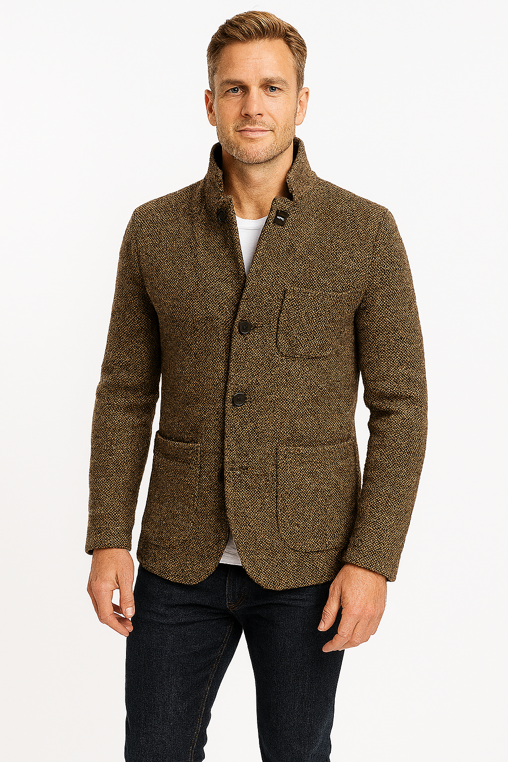 Men's Blazer with Classic Silhouette