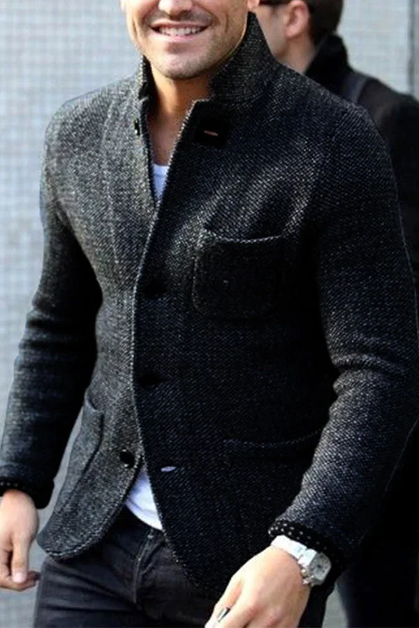 Men's Blazer with Classic Silhouette