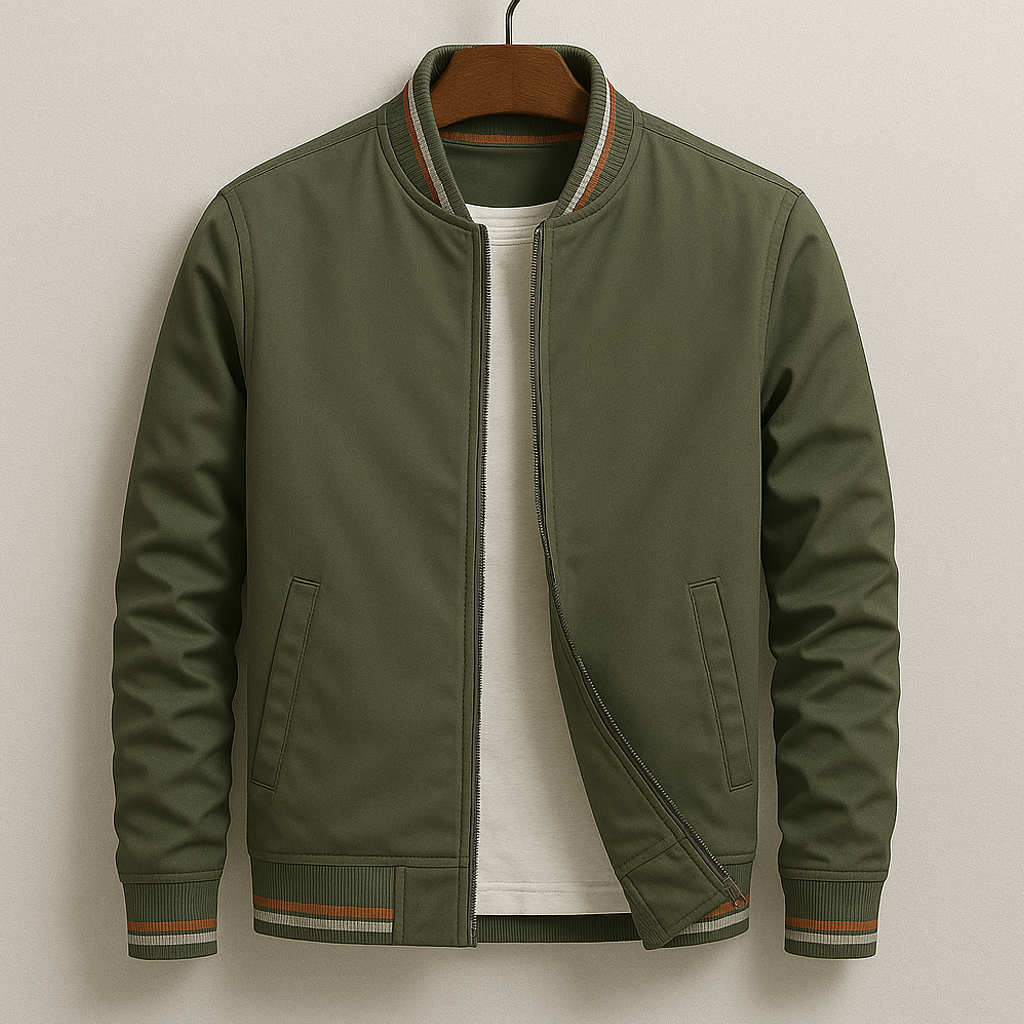 Men's Bomber Jacket Lightweight Modern