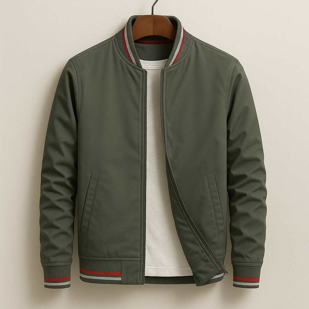 Men's Bomber Jacket Lightweight Modern